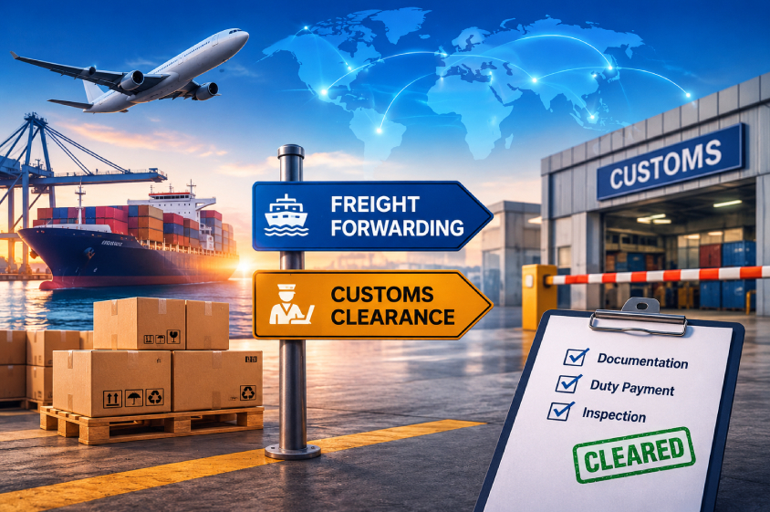Freight Forwarding vs. Customs Clearance: What's the Difference and Why Both Matter
